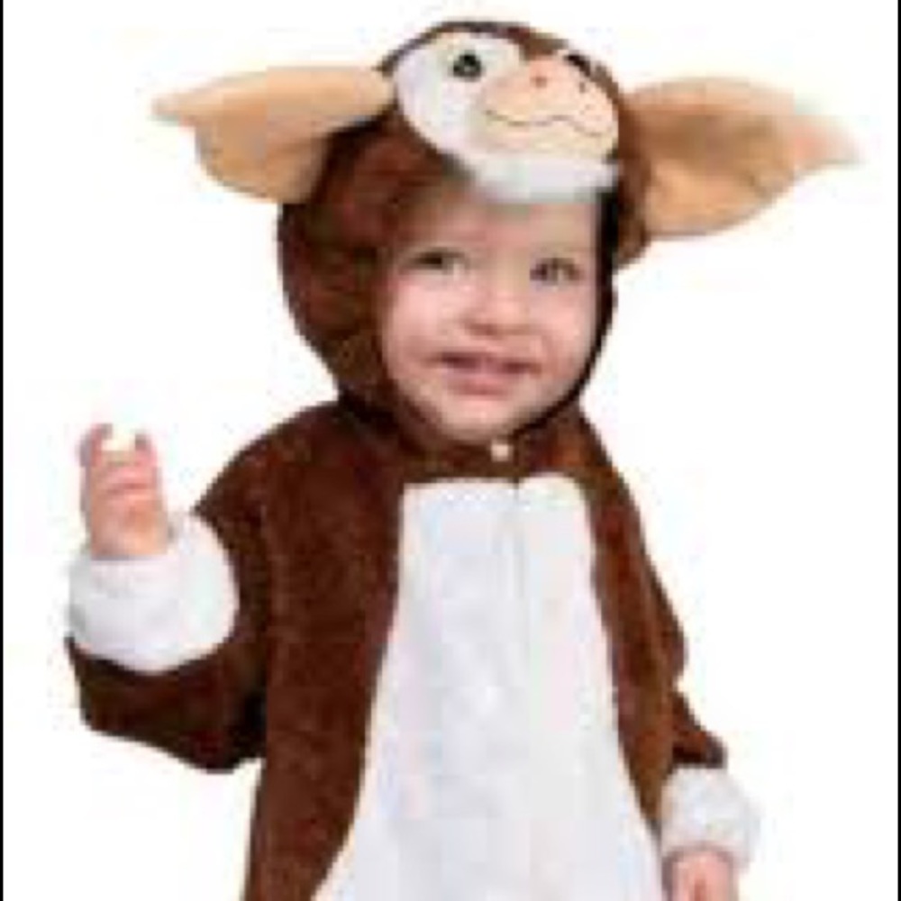 NWT Palamon Gremlins Gizmo inspired Mischief Maker plush costume Toddler 3T-4T